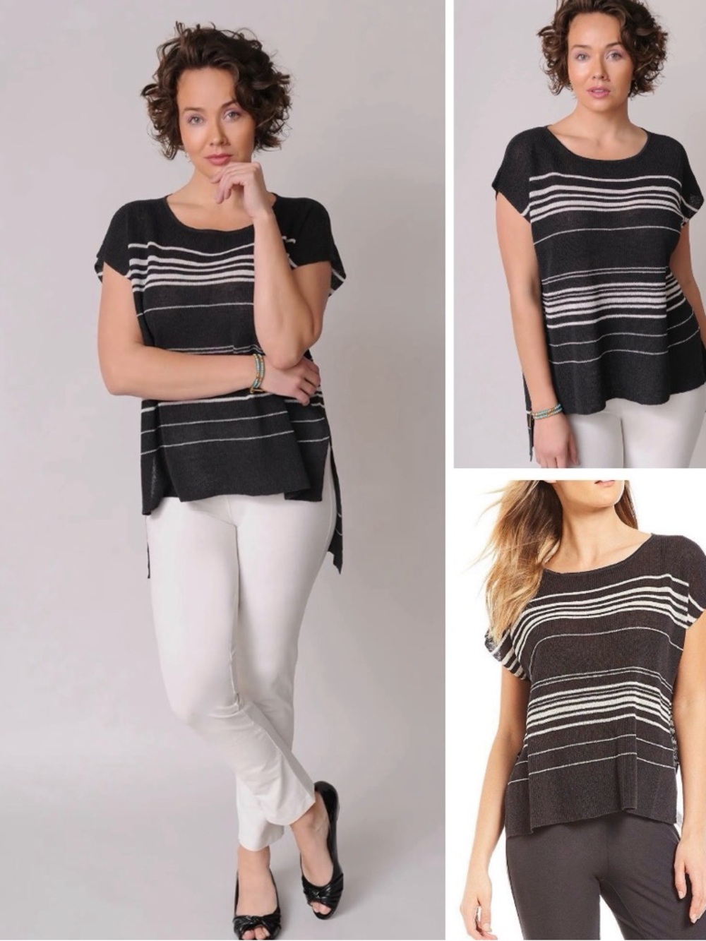Eileen Fisher organic linen top